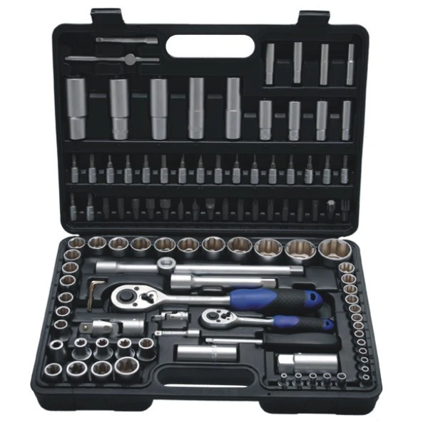 Steckschlüsselsatz Steckschlüssel Set Knarren 108tlg. 3 Steckschlüsselsatz Steckschlüssel Set Knarren 108tlg.