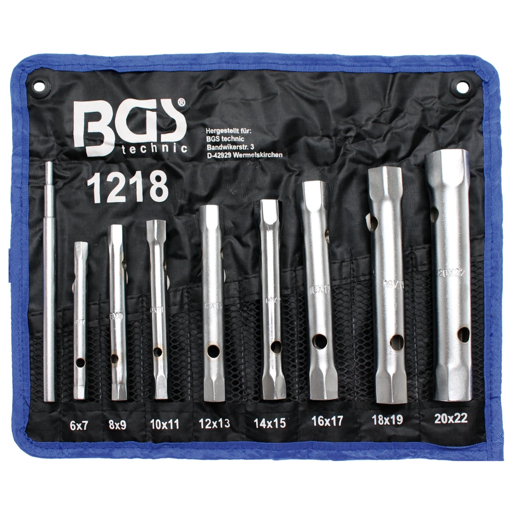 Rohrsteckschlüsselsatz 6x7-20x22 Mm 8-tlg. 3 Rohrsteckschlüsselsatz 6x7-20x22 Mm 8-tlg.