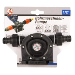 BGS Bohrmaschinen Pumpe 1/2" Anschluß 1000L/h -Werkzeug Rabatt 50830 4048769006976 150080081 Bohrmaschinenpumpe 1000 jpg 1280x1280