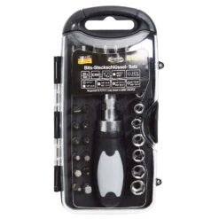 Steckschlüsselsatz 30-teilig Aus CV-Stahl