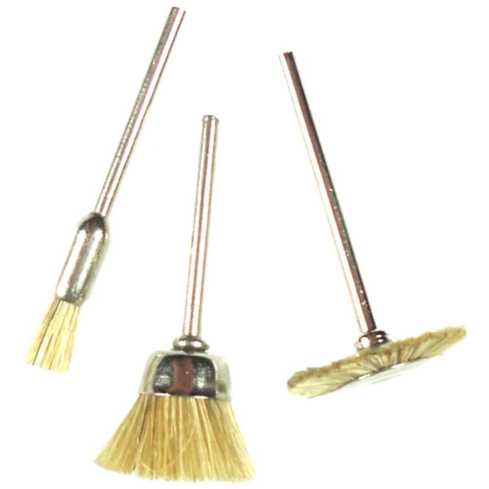 Borstenbürsten Set 3-teilig Mit Ø 2,35 Mm Aufnahme 3 Borstenbürsten Set 3-teilig Mit Ø 2,35 Mm Aufnahme