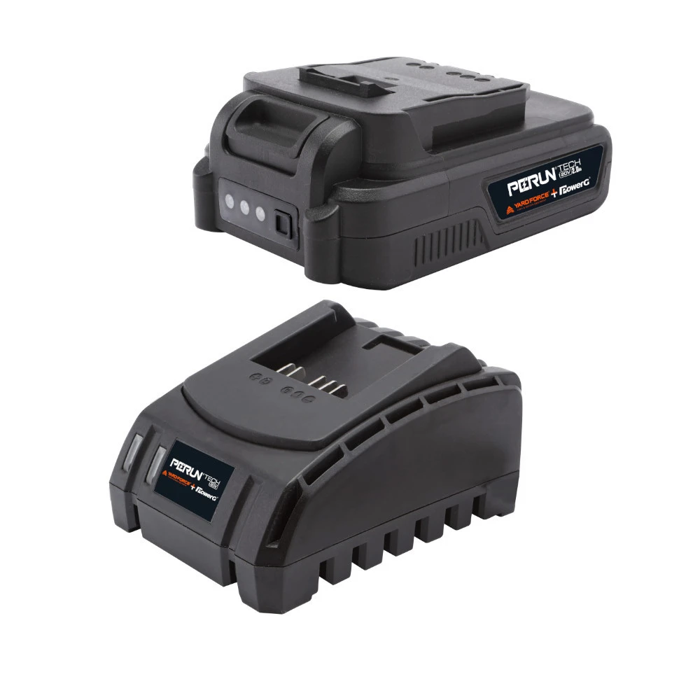 Yard Force Starter-Set 2,0 Ah Li-Ion-Akku Und 20 V Ladegerät 3 Yard Force Starter-Set 2,0 Ah Li-Ion-Akku Und 20 V Ladegerät