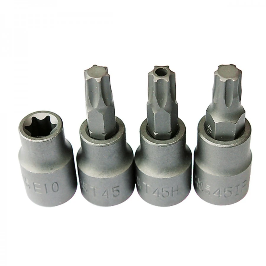 Normex Profi Steckschlüsseleinsätze Satz 52-teilig E-Profil TX Mit Bohrung TX-Plus 6 Normex Profi Steckschlüsseleinsätze Satz 52-teilig E-Profil TX Mit Bohrung TX-Plus – Bild 4