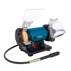 GERMANIA Doppelschleifer 120 W Inklusive 103-teiliges Zubehörset