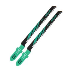 Stichsägeblätter 75 Mm HCS Kurven Mit T-Schaft 2 Stück