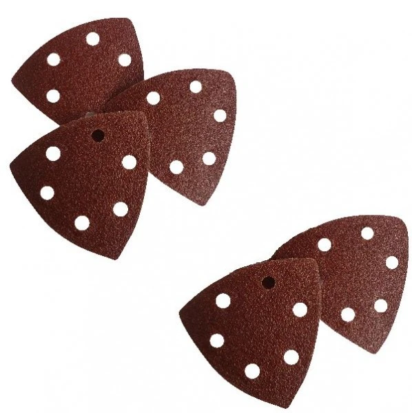 Schleifpapier Schleifpapier Dreieck 5 St. 90mm Korn 40 3 Schleifpapier Schleifpapier Dreieck 5 St. 90mm Korn 40