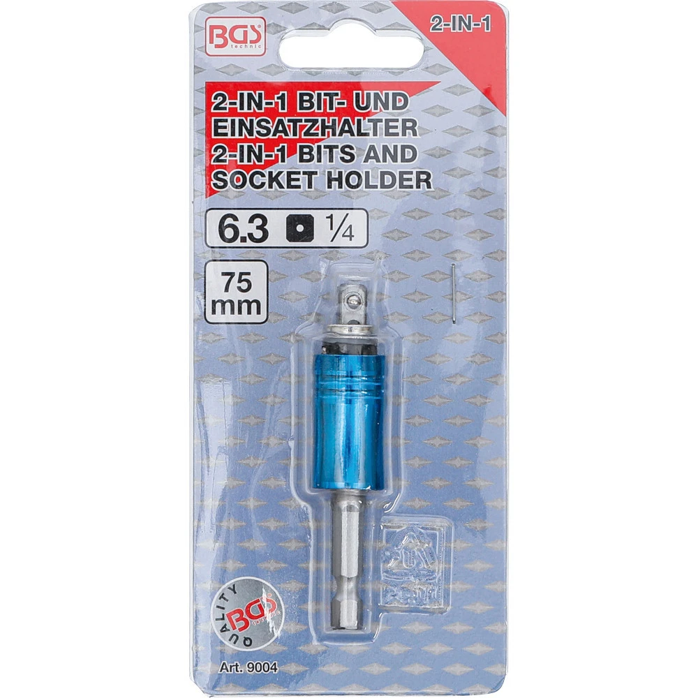 BGS 2in1 Halterung Für Bits Und Steckschlüssel 4 BGS 2in1 Halterung Für Bits Und Steckschlüssel – Bild 2