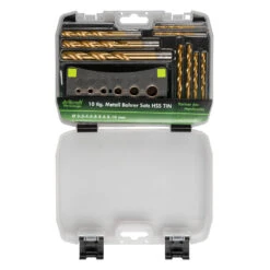 HSS TIN Bohrersatz 10-teilig, 2-10 Mm, Mit Bohrhilfe -Werkzeug Rabatt ZgJjXjVVA5cDpK 1280x1280