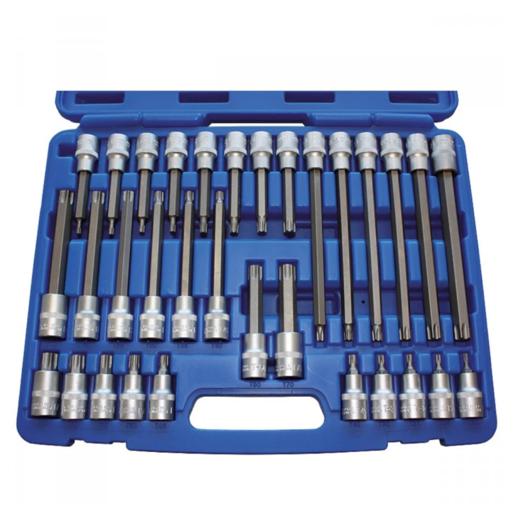 Normex Bit Satz 32-teilig 1/2'' TX T20-70 Sechsrund Innensechsrund T-Profil 3 Normex Bit Satz 32-teilig 1/2'' TX T20-70 Sechsrund Innensechsrund T-Profil