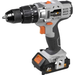 Schlagbohrmaschine Mit 2 Akkus Und Ladegerät Batavia 10 Schlagbohrmaschine Mit 2 Akkus Und Ladegerät Batavia -Werkzeug Rabatt Zxkga42SLlvtrf 1280x1280